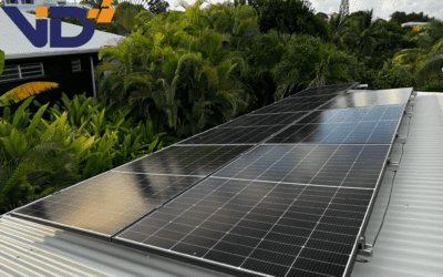 GUADELOUPE – SAINTE ANNE – CENTRALE DE 6 kWc ET 10 kWh DE BATTERIES