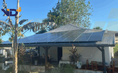 GUYANE – MACOURIA – Centrale de 8,9 kWc et 10 kWh de batteries