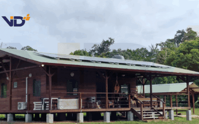 GUYANE – KOUROU – Centrale de 5,95 kWc et 15 kWh de batteries