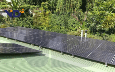 GUADELOUPE – PETIT-BOURG – Centrale de 9 kWc et 7 kWh de batteries