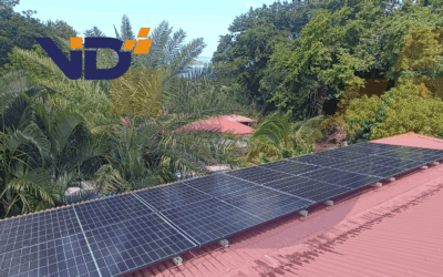 GUADELOUPE – BOUILLANTE – CENTRALE DE 8,9 kWc ET 10 kWh DE BATTERIES